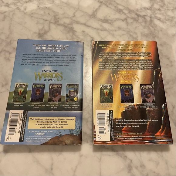 Warriors Series Book 1 ( The Fourth Apprentice ) and Book 2 ( Dark River ) - Picture 2 of 2